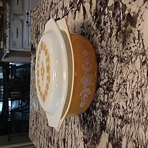 Vintage Butterfly Gold Pyrex